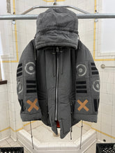 Load image into Gallery viewer, 1990s Issey Miyake Hooded Puffer Coat with Embroidered Sleeves - Size L