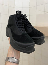 Load image into Gallery viewer, ss1998 Issey Miyake Futuristic Black Platform High Trainers - Size 7 US (23.5cm)
