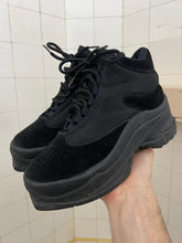 Load image into Gallery viewer, ss1998 Issey Miyake Futuristic Black Platform High Trainers - Size 7 US (23.5cm)