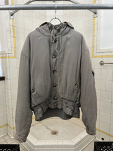 Load image into Gallery viewer, 1980s Armani Grey Oversized N2B Padded Bomber - Size XL