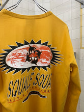 Load image into Gallery viewer, 1980s Diesel Yellow "Squale Squad" Long Sleeve Tee - Size XL
