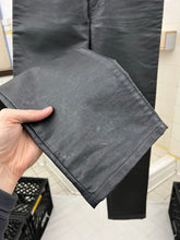 Load image into Gallery viewer, 1990s World Wide Web Graphite Coated Pants
