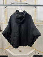 Load image into Gallery viewer, 1980s Marithe Francois Girbaud x Compagnie des Montagnes et des Forets Cropped Hooded Leather Bomber - Size L
