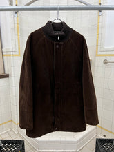 Load image into Gallery viewer, 2000s Samsonite 'Travel Wear' Extended Brown Corduroy Jacket - Size L