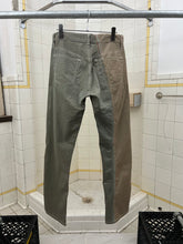 Load image into Gallery viewer, 2000s Comme des Garcons Homme Reconstructed Split Khaki Trousers - Size S