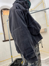 Load image into Gallery viewer, 1980s Katharine Hamnett Wide Faded Black Cargo Jacket - SIze OS