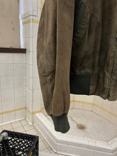 Load image into Gallery viewer, 1990s Katharine Hamnett Leather Bomber Jacket - Size M