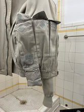 Load image into Gallery viewer, 1980s Katharine Hamnett Light Beige Bomber with Back Logo Print - Size M