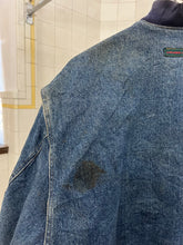 Load image into Gallery viewer, 1980s Katharine Hamnett Padded Denim Cargo Jacket - Size OS