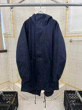 Load image into Gallery viewer, 1990s Mickey Brazil Hooded Denim Parka - Size L