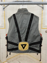 Load image into Gallery viewer, 1980s Diesel Grey Protective Shark Vest with Trim - Size L