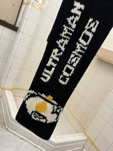 Load image into Gallery viewer, aw2004 Yohji Yamamoto Ultraman Intarsia Knit Scarf - Size OS