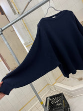 Load image into Gallery viewer, 1980s Marithe Francois Girbaud x Les Millesimes Navy Boatneck Sweater - Size L