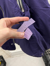 Load image into Gallery viewer, 1990s Armani Modular Hunting Jacket with Purple Corduroy Base and Red Quilted Nylon Sleeves - Size L