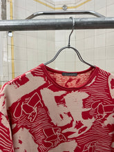 Load image into Gallery viewer, 1980s Issey Miyake Red Printed Tee - Size S