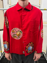 Load image into Gallery viewer, ss1996 Yohji Yamamoto Floral Red Work Jacket - Size M