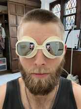 Load image into Gallery viewer, 1980s Boneville x Massimo Osti Navy Artic Goggles - Size OS