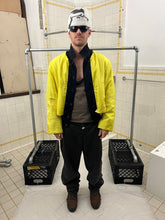 Load image into Gallery viewer, ss1993 Yohji Yamamoto Reversible Blouson with Yellow Lining and Embroidery - Size M