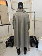 Load image into Gallery viewer, 1980s Katharine Hamnett Padded Iridescent Double Breasted Trench Coat - Size M
