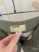 Load image into Gallery viewer, 1980s Marithe Francois Girbaud x Closed Khaki Trousers with Brown Ribbed Front Pockets - Size XXS
