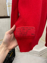 Load image into Gallery viewer, 1980s Marithe Francois Girbaud x Maillaparty Wide Red Submariners Sweater - Size S