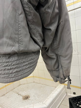 Load image into Gallery viewer, 1980s Armani Grey Oversized N2B Padded Bomber - Size XL