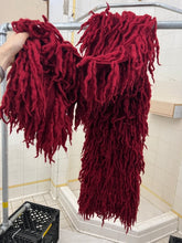 Load image into Gallery viewer, aw2002 Issey Miyake Oversized Red Twisted Wool Scarf - Size OS