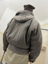 Load image into Gallery viewer, 1980s Armani Grey Oversized N2B Padded Bomber - Size XL