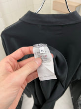 Load image into Gallery viewer, 1990s World Wide Web Light Cotton Black Logo Pullover Polo - Size M