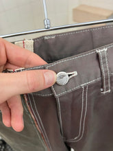 Load image into Gallery viewer, 2000s Comme des Garcons Homme Reconstructed Split Khaki Trousers - Size M