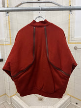 Load image into Gallery viewer, 1980s Issey Miyake Burnt Orange Dual Backzip Bomber Jacket with Asymmetric Closure - Size XL