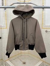 Load image into Gallery viewer, 1990s Katharine Hamnett Cropped Hooded Bomber - Size S
