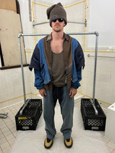 Load image into Gallery viewer, 1980s Marithe Francois Girbaud x Closed Blue Faux Layered Padded Military Bomber - Size L