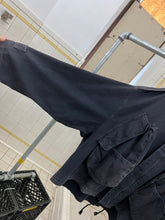 Load image into Gallery viewer, 1980s Katharine Hamnett Wide Faded Black Cargo Jacket - SIze OS