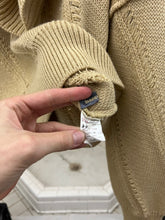 Load image into Gallery viewer, 1980s Issey Miyake Multi-Gauge Cropped Knit with Shawl Neck Ribbing - Size M
