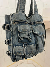 Load image into Gallery viewer, 2004 Junya Watanabe Multi-Pocket Denim Tote Bag - Size OS