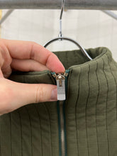Load image into Gallery viewer, aw1997 World Wide Web Military Green Quarter Zip Sweatshirt - Size M
