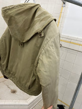Load image into Gallery viewer, 1980s Marithe Francois Girbaud x Closed Khaki Hooded Life Preserver Jacket - Size M