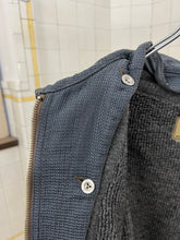 Load image into Gallery viewer, 1990s World Wide Web Chainmail Aviator Bomber Jacket - Size XL