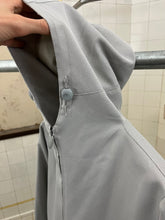 Load image into Gallery viewer, Late 1990s Mandarina Duck Light Grey Egg Cell Hooded Jacket - Size S