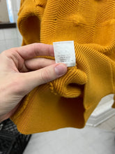 Load image into Gallery viewer, 1980s Issey Miyake Yellow 3D Knit Sweater - Size M