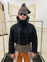 Load image into Gallery viewer, aw1993 Issey Miyake High Neck Puffer Jacket with Double Zippers and Faux Layer - Size M