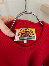 Load image into Gallery viewer, 1980s Marithe Francois Girbaud x Maillaparty Wide Red Submariners Sweater - Size S
