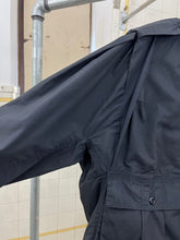 Load image into Gallery viewer, 1980s Marithe Francois Girbaud Black Pleated Shoulder Detail and Massive Front Gusset Pockets - Size M