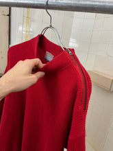 Load image into Gallery viewer, 1980s Marithe Francois Girbaud x Maillaparty Shoulder Zip Sweater - Size L