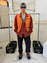 Load image into Gallery viewer, 1980s Diesel Fleece-Lined Orange Nylon Vest - Size L