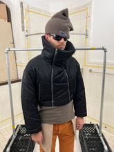 Load image into Gallery viewer, aw1993 Issey Miyake High Neck Puffer Jacket with Double Zippers and Faux Layer - Size M
