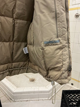 Load image into Gallery viewer, Late 1990s Mandarina Duck Khaki Down Jacket with Packable Hood - Size L