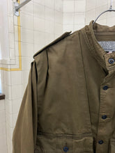 Load image into Gallery viewer, 1980s Marithe Francois Girbaud Dark Khaki Pleated Shoulder Detail and Massive Front Gusset Pockets - Size L