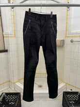 Load image into Gallery viewer, aw1996 Issey Miyake Nylon Gauze Paneled Moto Pants - Size S